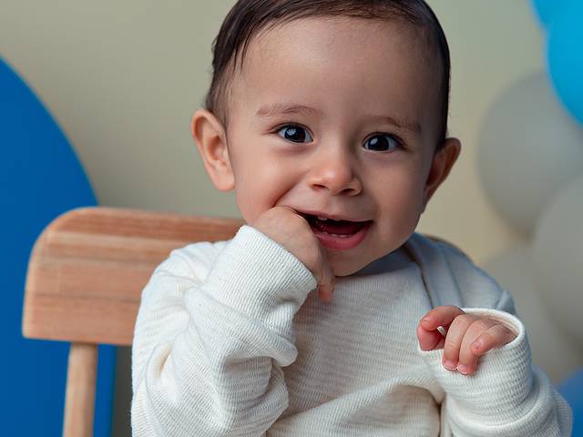 Smash The Cake de 12 meses de Isaac