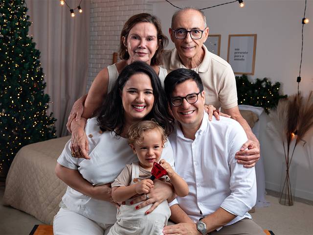 Especial de Natal de Natal de Miguel e família