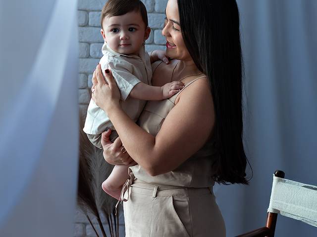 Acompanhamento de 8 mese de Theo 