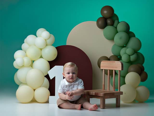 Smash The Cake de 1 ano de Bernardo