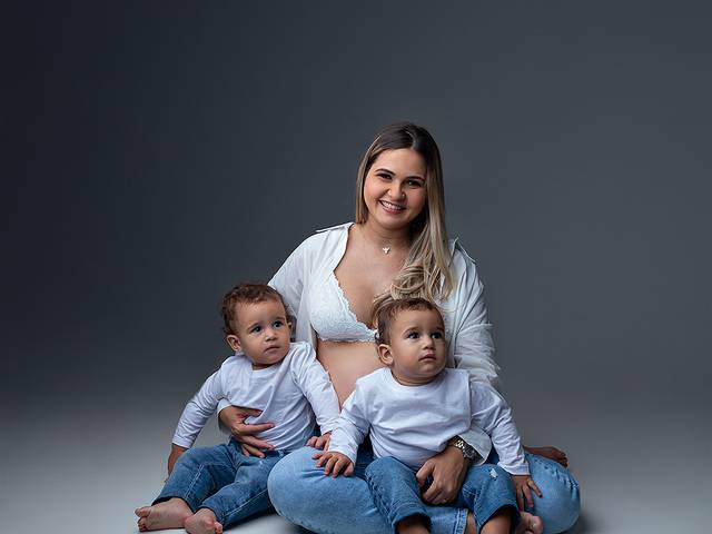 Gestante de Paulo e Luzana esperam por Melina