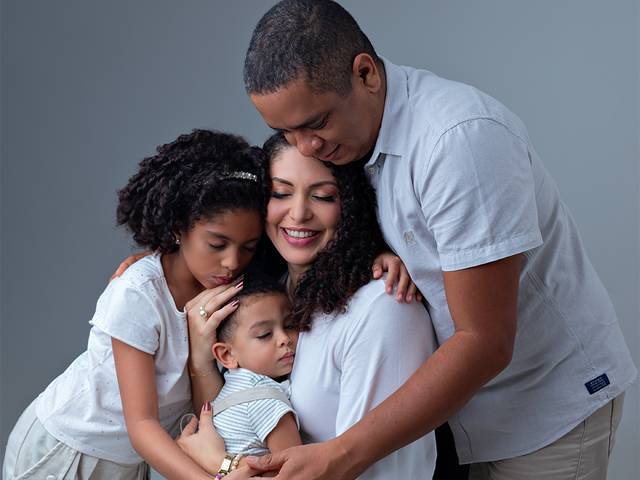 Família  de Ensaio Família de Samara, Augusto, Alice e Samuel