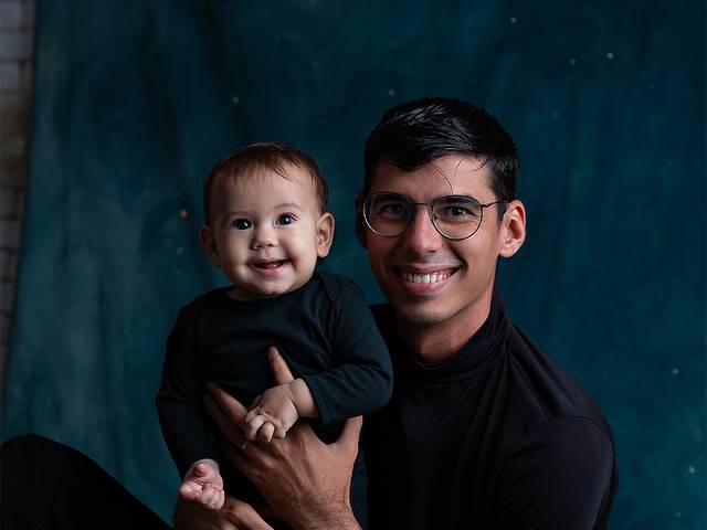 Especial Dia dos Pais de 10 meses de Emanuel e Dia dos Pais