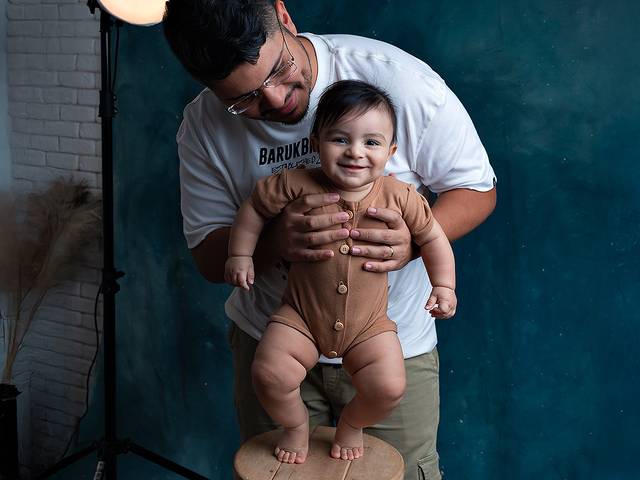 Especial Dia dos Pais de 6 meses e Dia dos Pais de Theo