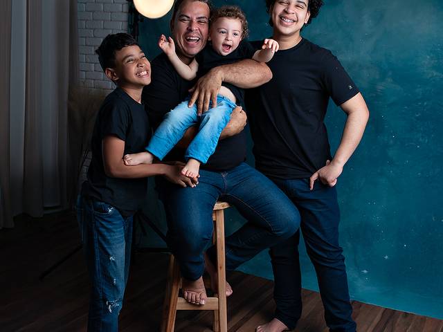 Especial Dia dos Pais de Dia dos Pais de Anderson, Lucas, Arthur, Theo e Fabi