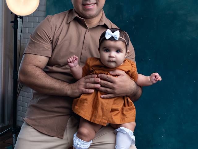 Especial Dia dos Pais de 7 meses e Dia dos Pais de Hannah Sofia