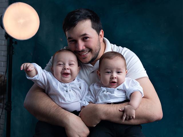 Especial Dia dos Pais de 6 meses e Dia dos Pais de Caique e Caio