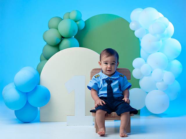 Smash The Cake de 12 meses de Danilo