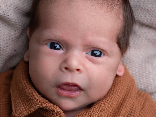 Acompanhamento de 1 mês de Isaac