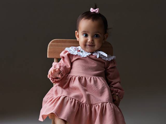 Família  de 1 ano de Sophia