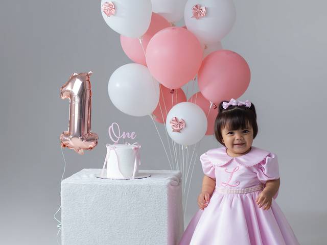 Smash The Cake de 1 ano de Maria Liz