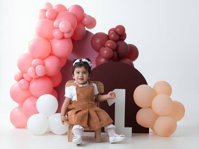 Smash The Cake de 1 ano de Isabela