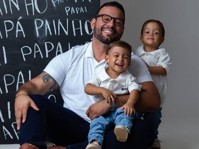 Especial Dia dos Pais de Dia dos Pais de Rafael, Bernardo e Benício