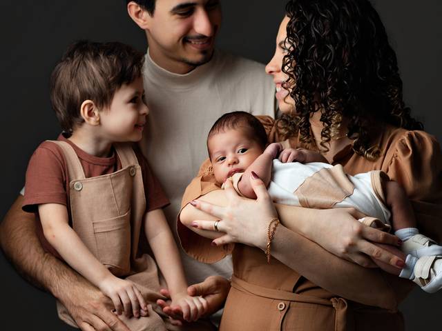 Família  de Primeiros dias de Benjamim