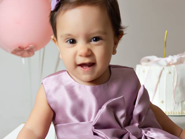 Smash The Cake de 1 ano de Clarice