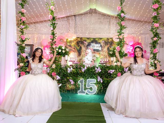 15 anos de Julia e Luiza