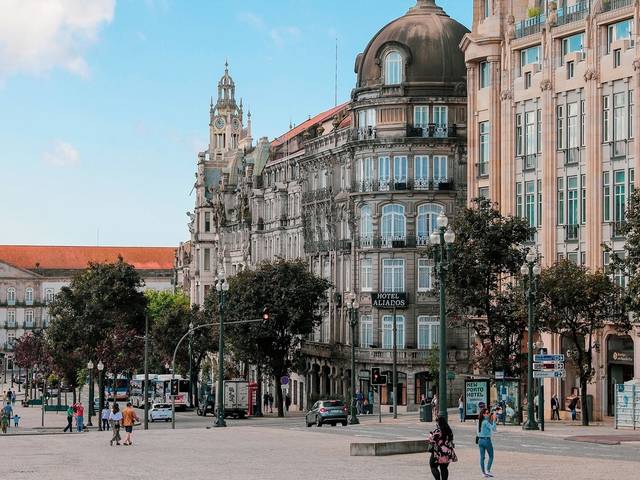 Fotografia Arquitetônica/Paisagem de Aliados - Porto