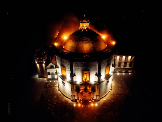 Drone de Mosteiro da Serra do Pilar