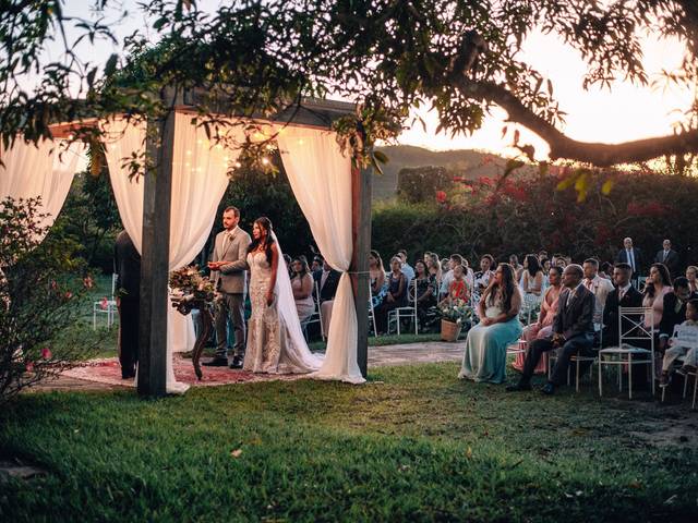 Casamento de LETICIA E GLAUBER - Casarão Milho Verde