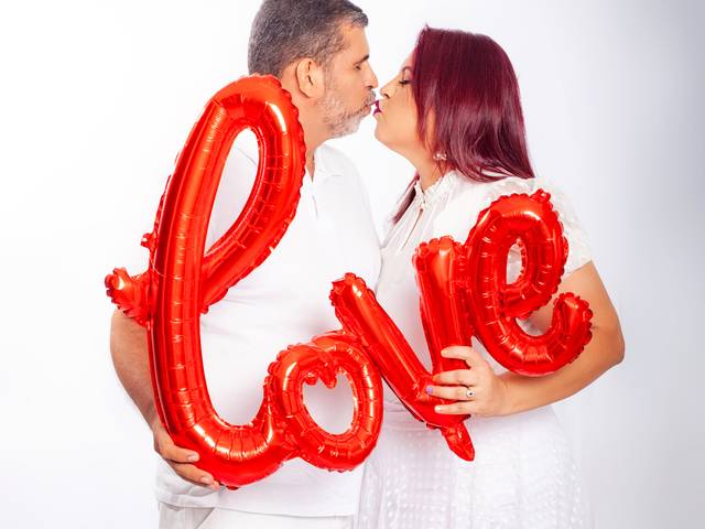 Ensaio de Pré Wedding no Estúdio