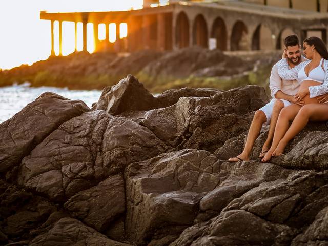 Família de Karla & Helio (À Espera de Ravi e Maya )