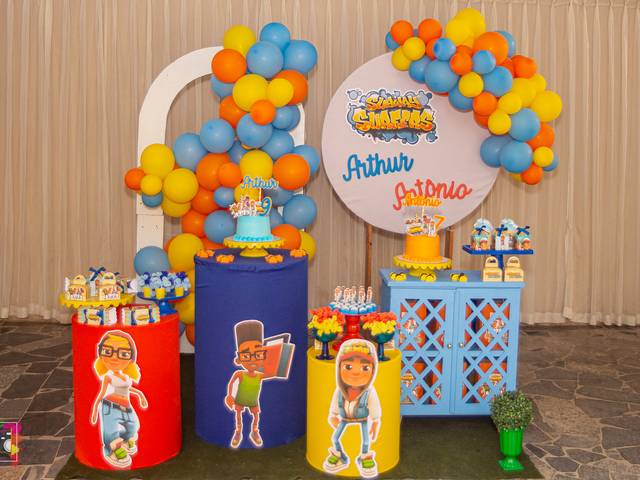 Aniversário Infantil de Aniversário Arthur e Antônio