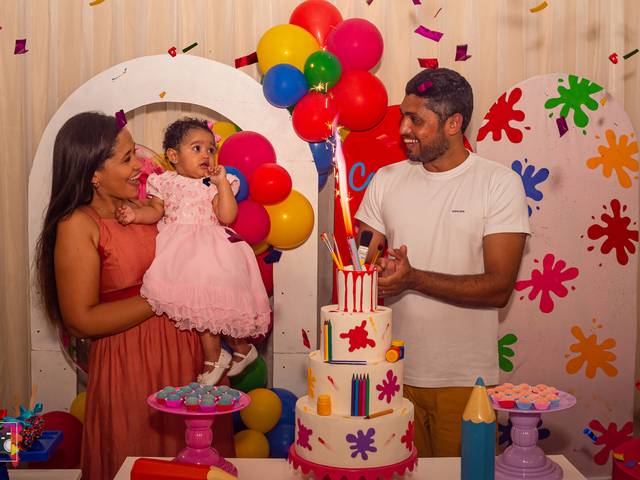 Aniversário Infantil de Aniversário Zoe 1 Ano