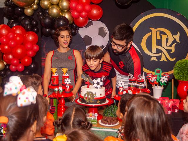 Aniversário Infantil de Aniversário de 7 Anos do César