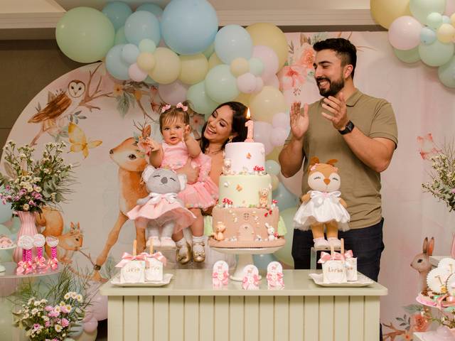 Aniversário infantil de 1 aninho da Lívia