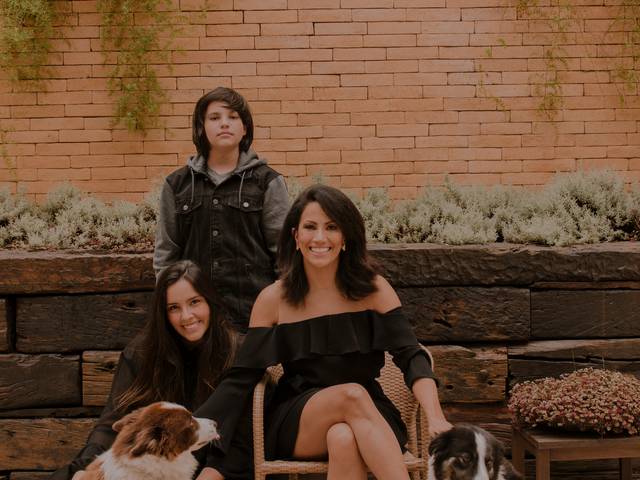 Ensaio família de Carolina, Marcela e Francisco