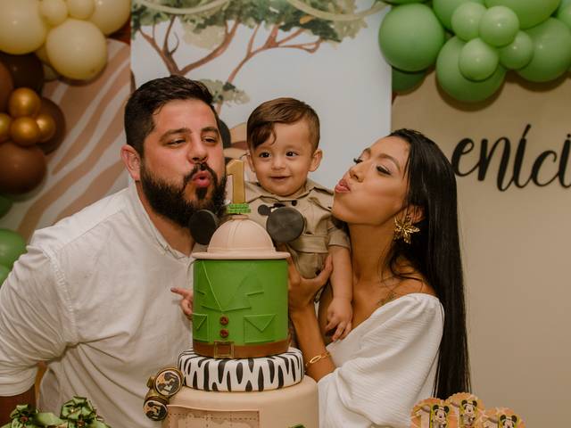 Aniversário infantil de 1 aninho do Benício
