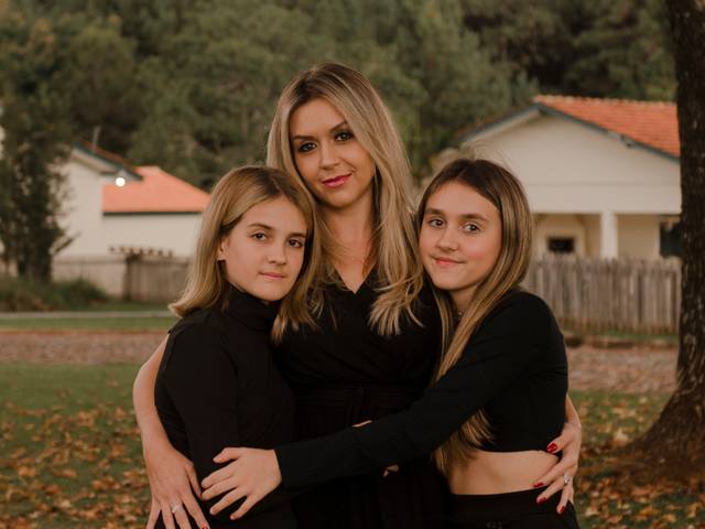 Ensaio família de Renata, Maya e Mel