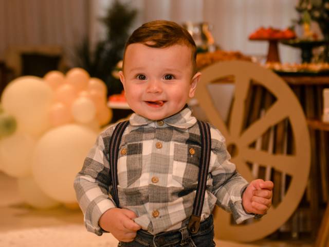 Aniversário infantil de Aniversário 1 ano - Rael