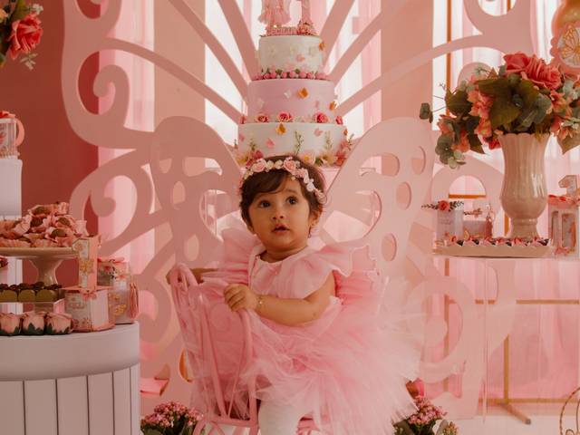 Aniversário infantil de Aniversário 1 ano - Cecília