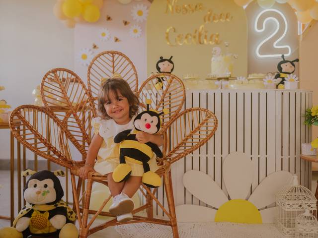 Aniversário infantil de 2 anos Cecília