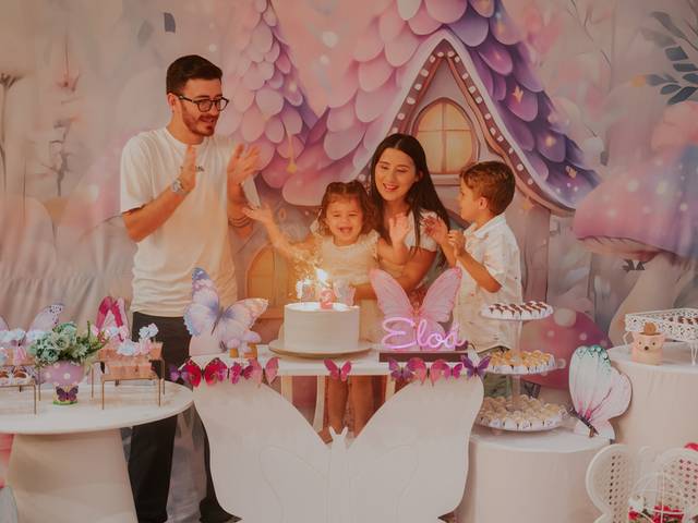 Aniversário infantil de 2 anos Eloá