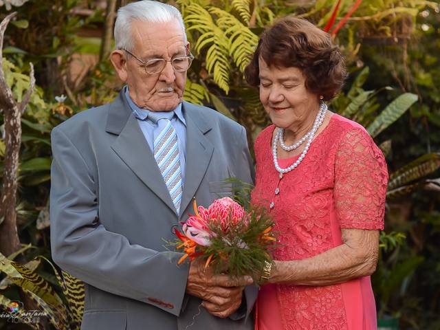 ENSAIOS de 65 Anos de casados José e Emília