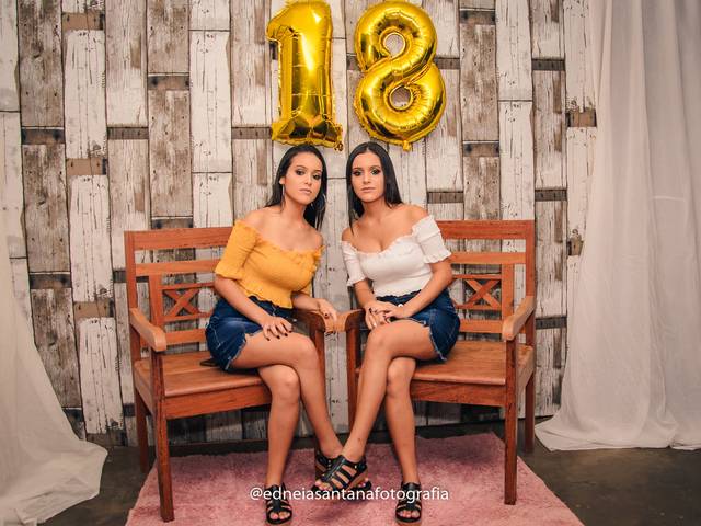 ANIVERSÁRIOS de 18 anos de Emanuelle e Marcellie