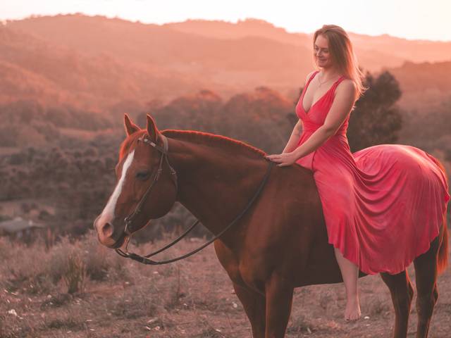 Mulheres&Cavalos de Ensaio Jeniffer Erhart 