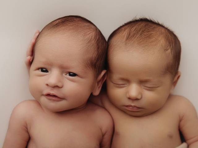 Newborn photography de Baby A & L.