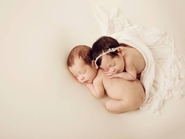Newborn photography de Twins 
