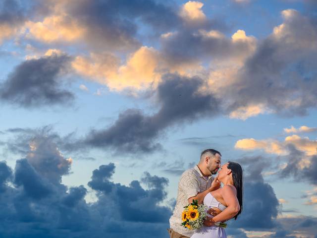 Ensaio Casal - Pré-wedding de Ensaio de Casal Priscila e Fabiano em Bombinhas, SC | Fotógrafo em Santa Catarina