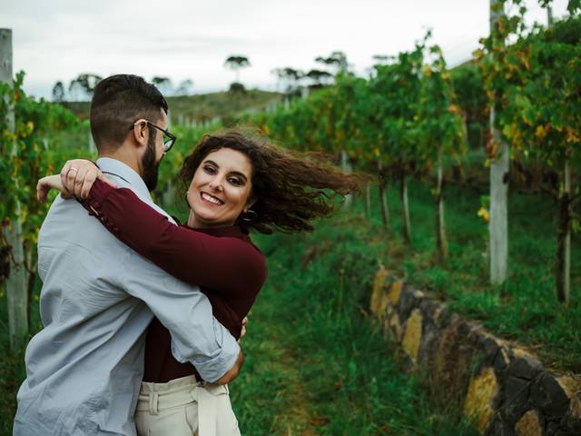 Ensaio Casal - Pré-wedding de Pré-wedding na Serra Catarinense em São Joaquim, SC