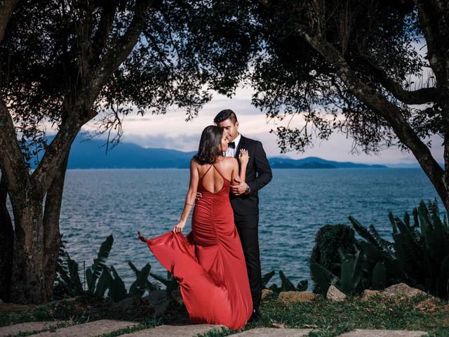 Ensaio Casal - Pré-wedding de Pré-wedding no Forte São José da Ponta Grossa em Florianópolis