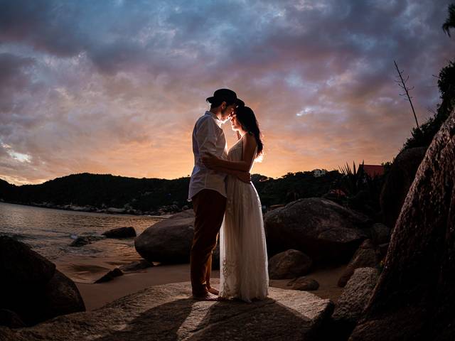 Ensaio Casal - Pré-wedding de Pré Wedding em Bombinhas, SC