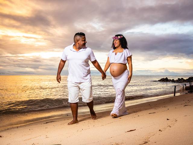 Gestantes de Ensaio Gestante - Polly