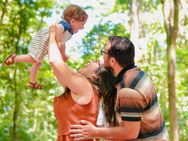 Ensaio Família de Felipe 6 meses