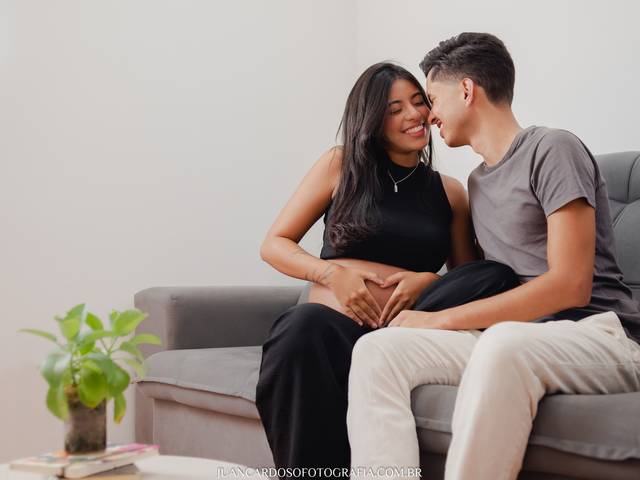 Ensaio Gestante de Jader + Ana Julia = Theo