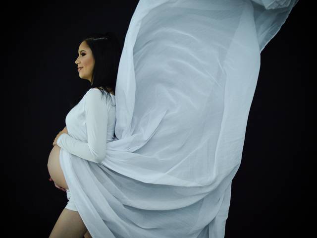 Gestante de Ensaio Gestante