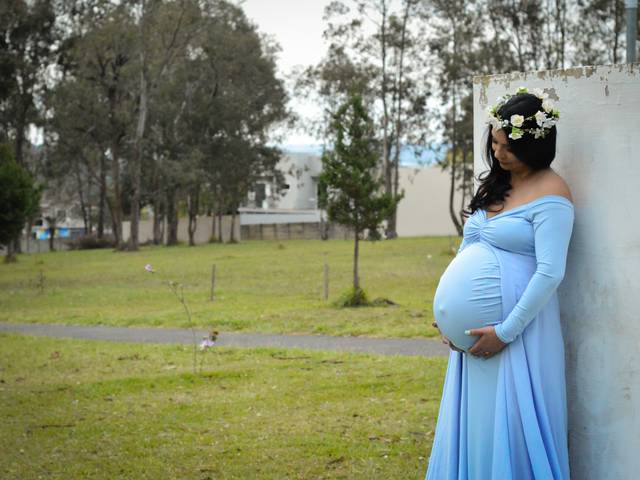 Gestante de Ensaio Gestante